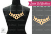 Laser Cut Necklace Design SVG Bundle