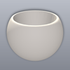 Laughing Emoji Planter Table Open 3D Print STL File