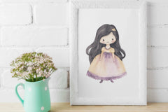 Lavender Purple Princess and Prince Clipart Bundle - CraftNest - Digital Crafting and Art