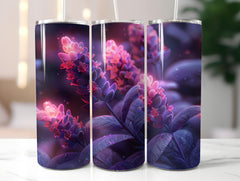 Lavender Flowers Tumbler Wrap - CraftNest - Digital Crafting and Art