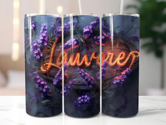 Lavender Flowers Tumbler Wrap - CraftNest - Digital Crafting and Art