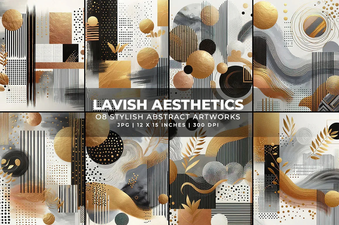Lavish Aesthetics - Wall Art - CraftNest - Digital Crafting and Art