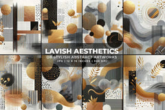 Lavish Aesthetics - Wall Art - CraftNest - Digital Crafting and Art