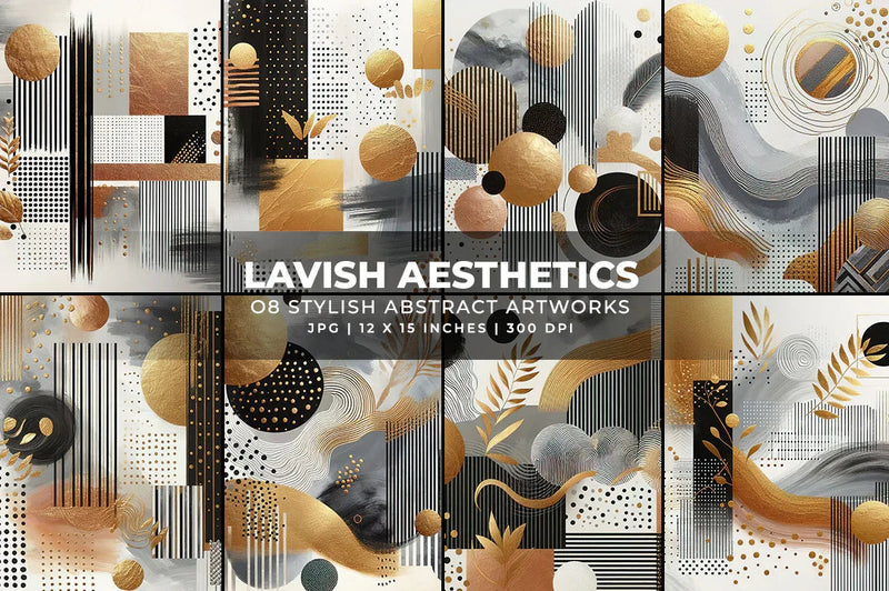 Lavish Aesthetics - Wall Art - CraftNest - Digital Crafting and Art