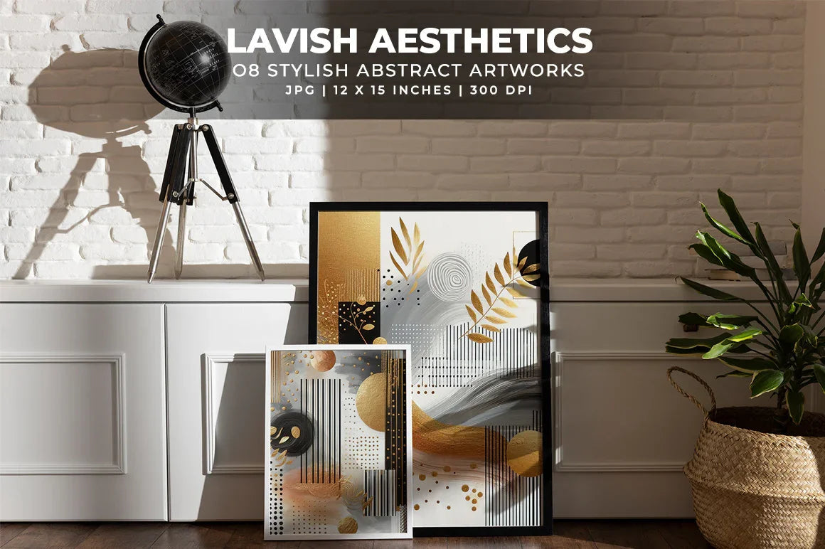 Lavish Aesthetics - Wall Art - CraftNest - Digital Crafting and Art