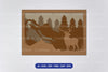 Layered Deer Forest Laser Cut SVG Bundle