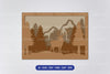 Layered Deer Forest Laser Cut SVG Bundle