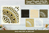 Layered 3D Flower Mandala Clipart Bundle