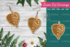 Leaves Laser Cut Earrings SVG Bundle