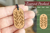 Leaves Lasercut Pendant Clipart Bundle