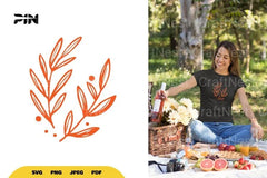 Leaves Doodle SVG Bundle - CraftNest - Digital Crafting and Art
