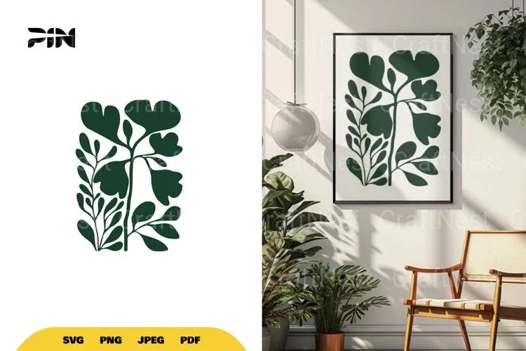 Leaves Wall Cut File SVG Bundle - Clipart Bundle - CraftNest - Digital Crafting and Art