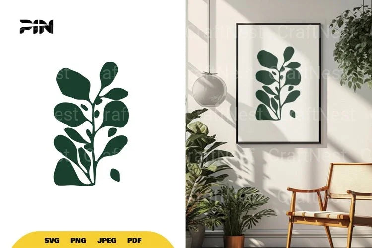 Leaves Wall Cut File SVG Bundle - Clipart Bundle - CraftNest - Digital Crafting and Art
