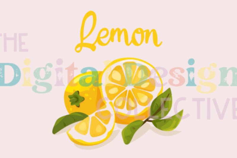 Vibrant Lemon Clipart Bundle - CraftNest - Digital Crafting and Art