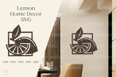 Lemon Home Decor Fruits Clipart Bundle - CraftNest - Digital Crafting and Art