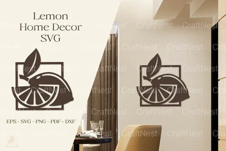 Lemon Home Decor Fruits Clipart Bundle - CraftNest - Digital Crafting and Art