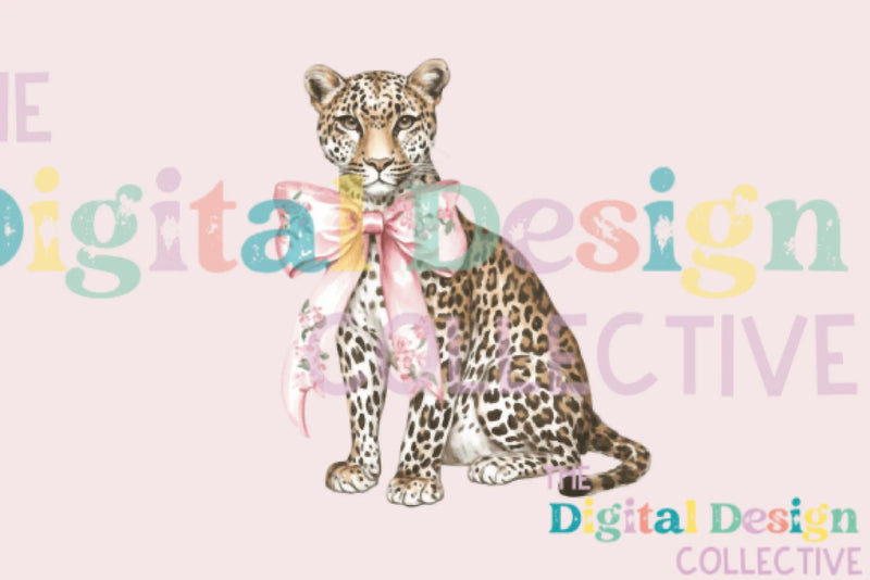 Chinoiserie Cheetah Design Clipart Bundle - CraftNest - Digital Crafting and Art