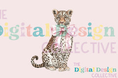 Chinoiserie Cheetah Design Clipart Bundle - CraftNest - Digital Crafting and Art
