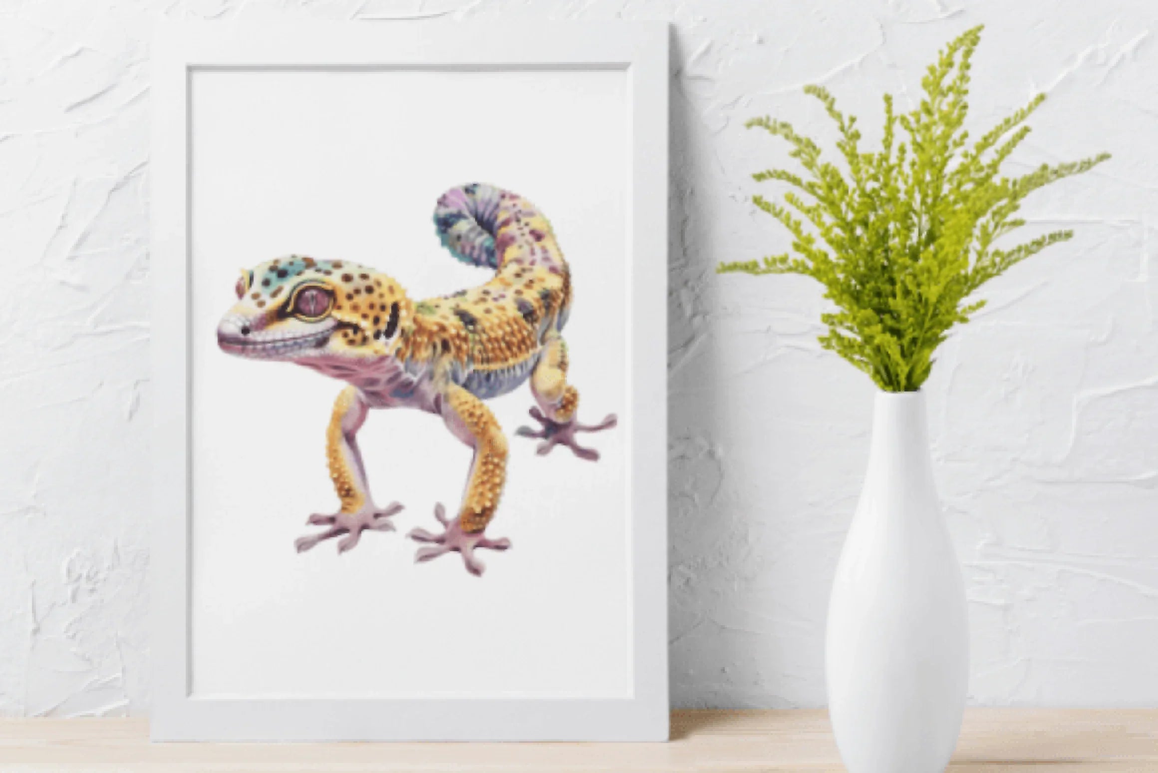 Vibrant Leopard Gecko Clipart Bundle - CraftNest - Digital Crafting and Art