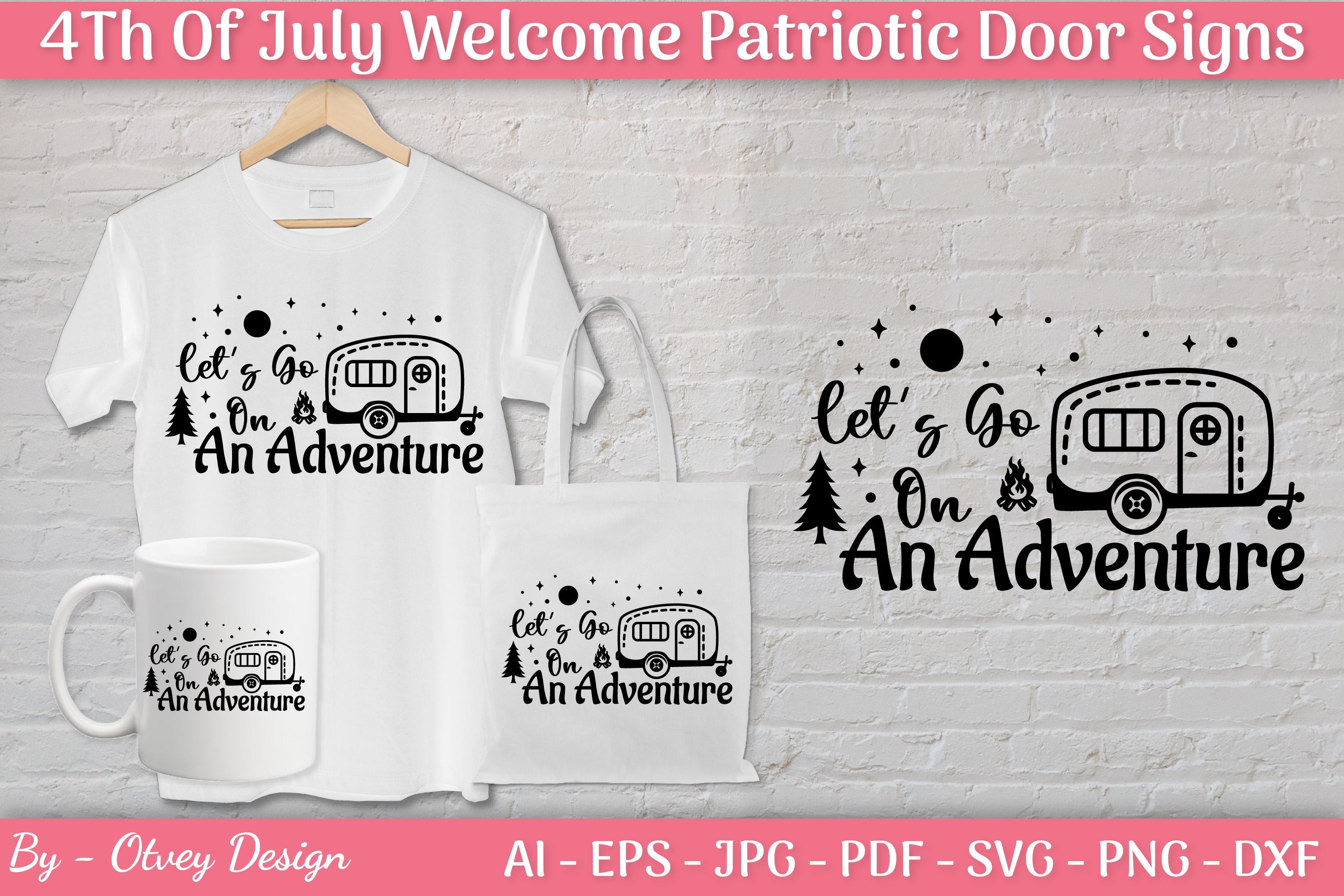 Let's Go On An Adventure SVG Bundle