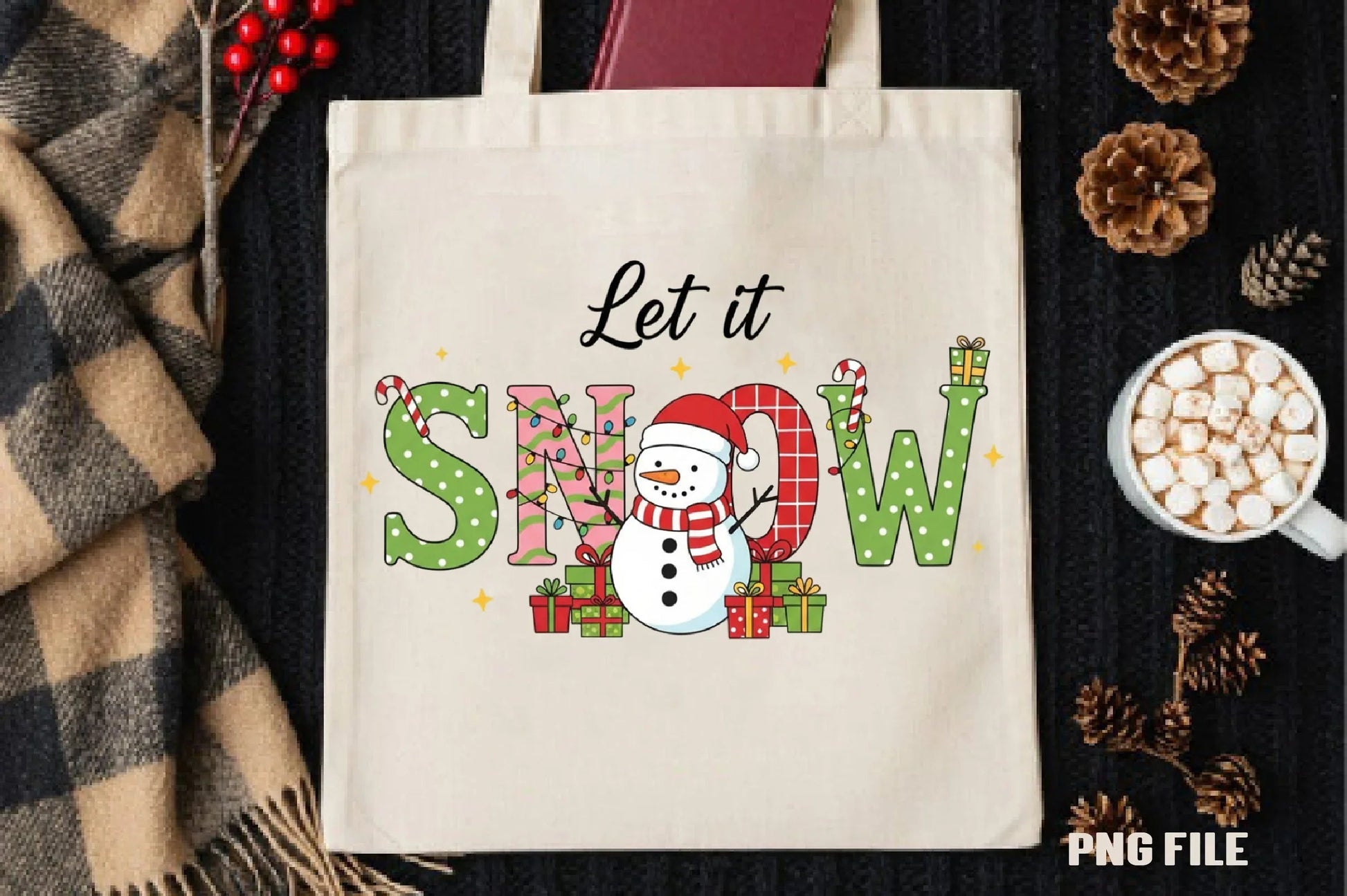 Let It Snow Clipart Bundle - CraftNest - Digital Crafting and Art
