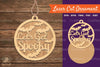 Let's Get Spooky Laser Cut Ornament SVG Bundle
