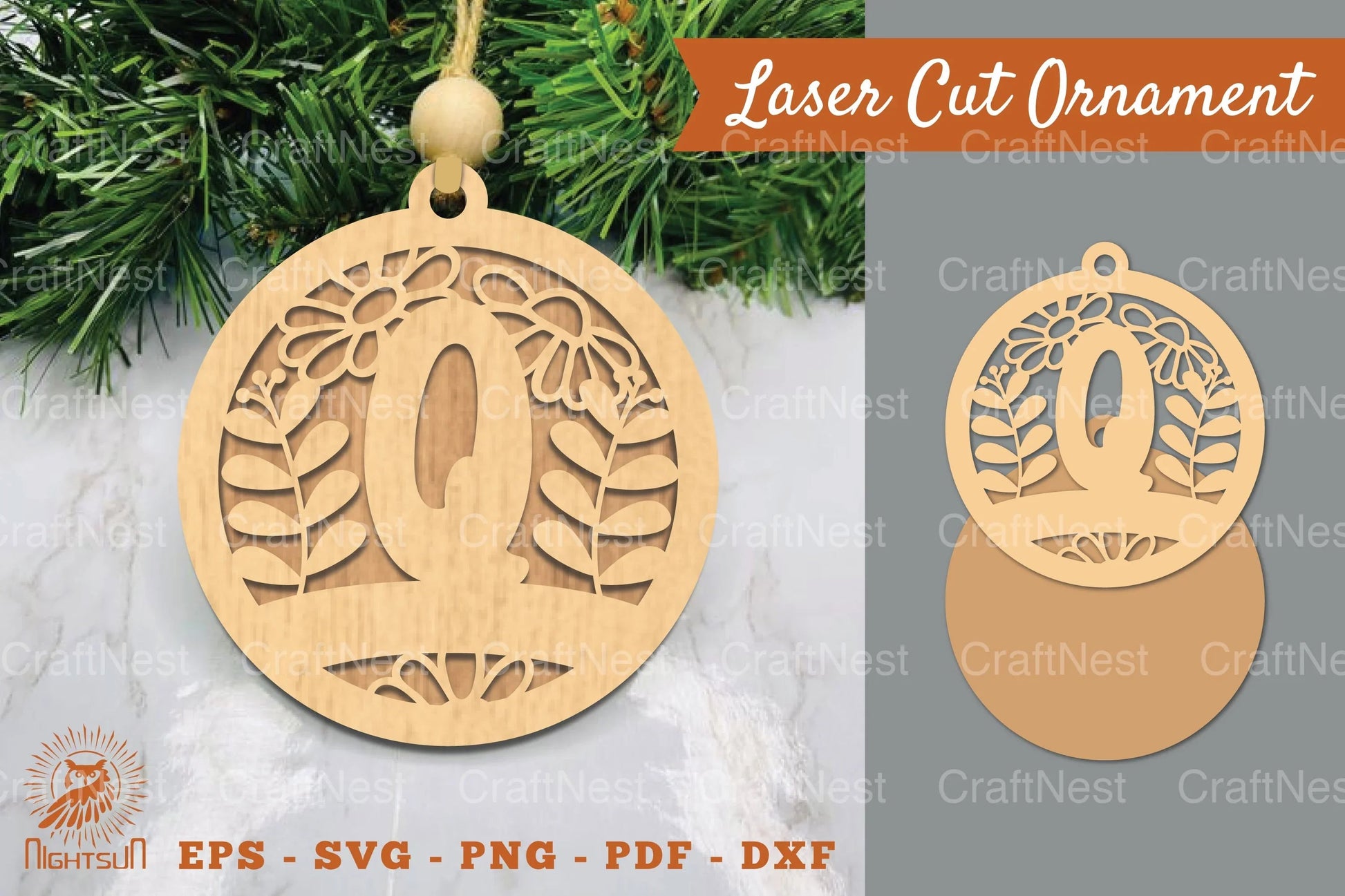Letter Q Laser Cut Ornament Clipart Bundle - CraftNest - Digital Crafting and Art