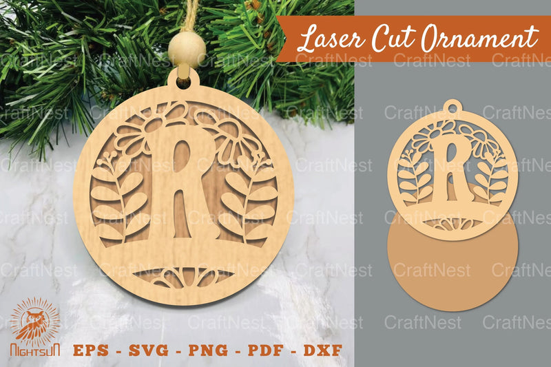 Letter R Laser Cut Ornament Clipart Bundle - CraftNest - Digital Crafting and Art