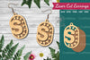 Letter S Laser Cut Earrings - Jewelry Design