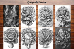 Lettuce Coloring Books - CraftNest - Digital Crafting and Art