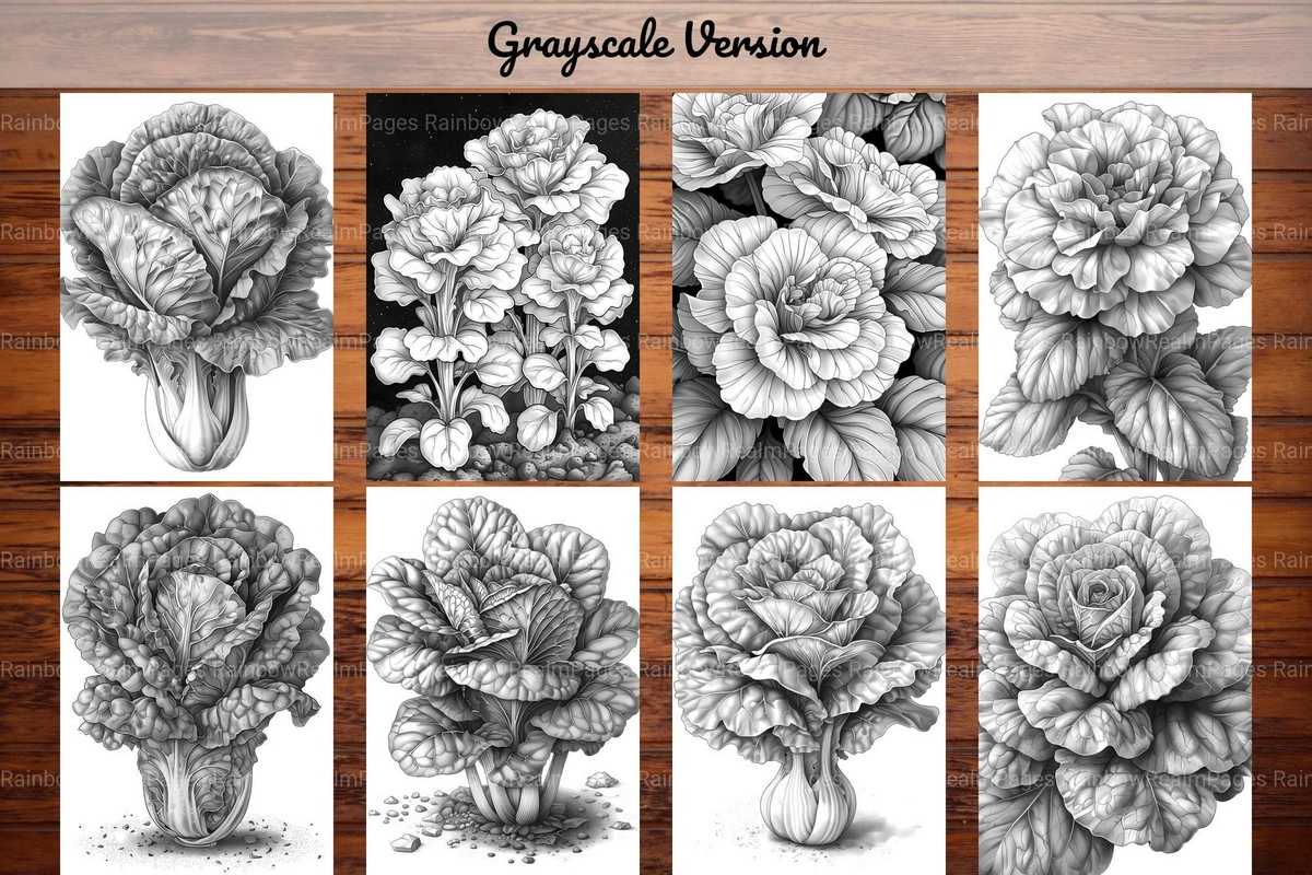 Lettuce Coloring Books - CraftNest - Digital Crafting and Art