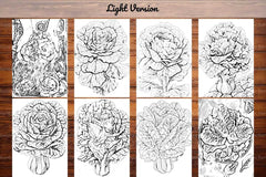 Lettuce Coloring Books - CraftNest - Digital Crafting and Art