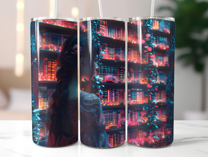 Librarian Profession 5 Tumbler Wrap - CraftNest - Digital Crafting and Art