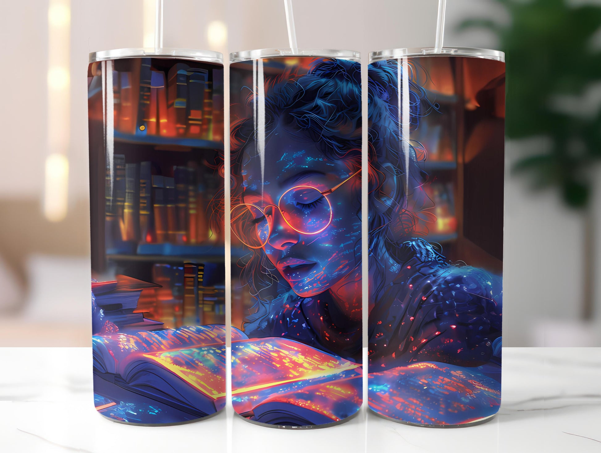 Librarian Profession 4 Tumbler Wrap - CraftNest - Digital Crafting and Art