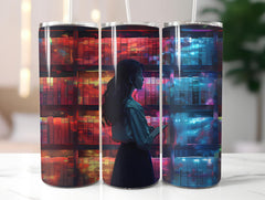 Librarian Profession 5 Tumbler Wrap - CraftNest - Digital Crafting and Art