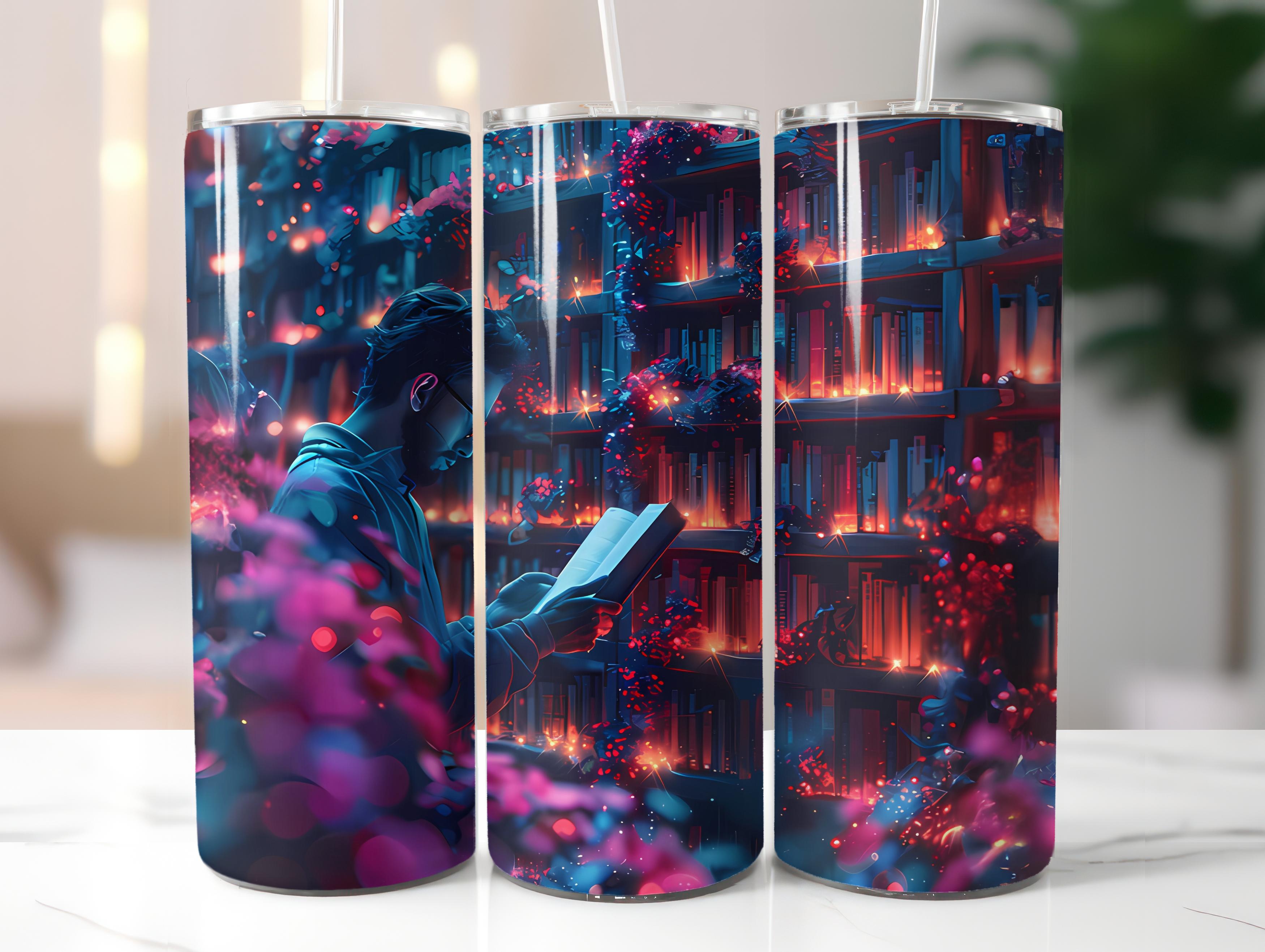 Librarian Profession 4 Tumbler Wrap - CraftNest - Digital Crafting and Art