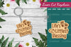 Life's Littlest Blessing Laser Cut Keychain