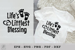 Life's Littlest Blessings: Baby Quotes SVG Bundle - CraftNest - Digital Crafting and Art