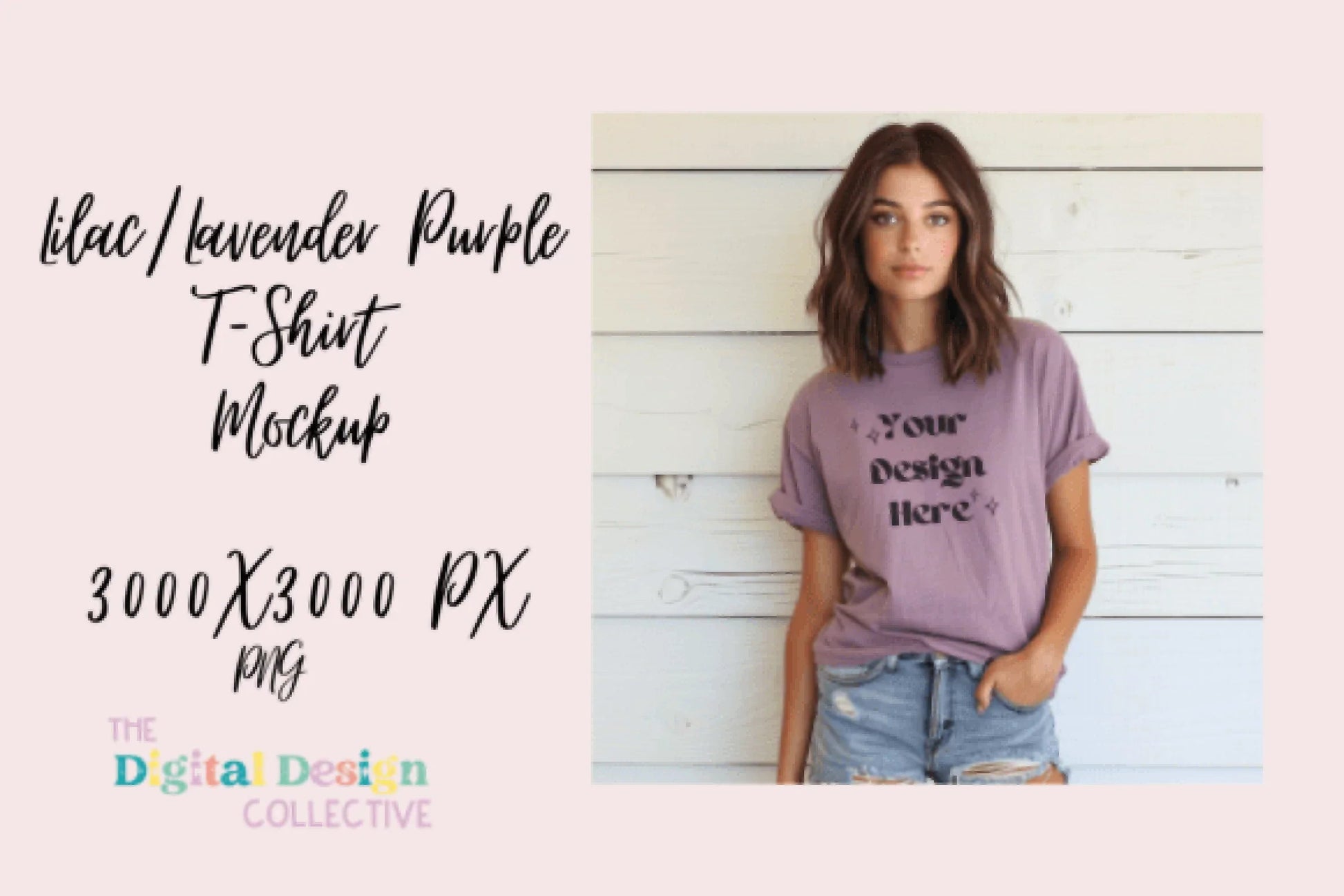 Heather Purple Bella Canvas Tee Clipart Bundle - CraftNest - Digital Crafting and Art