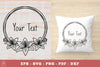 Lily Flowers Monogram Clipart Bundle