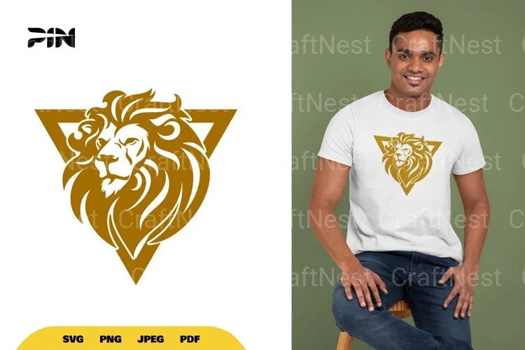 Lion Logo SVG Bundle - CraftNest - Digital Crafting and Art