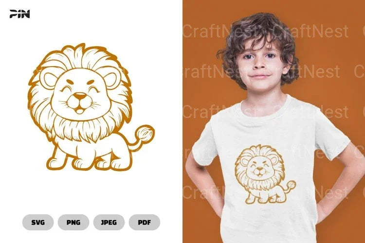 Lion Cartoon Clipart Bundle - CraftNest - Digital Crafting and Art