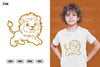 Lion Cartoon Clipart Bundle