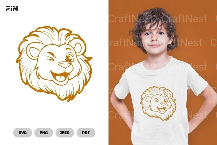 Lion Cartoon Clipart Bundle - CraftNest - Digital Crafting and Art