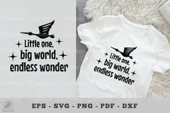 Little One, Big World: Endless Wonder Baby Quotes Clipart Bundle - CraftNest - Digital Crafting and Art