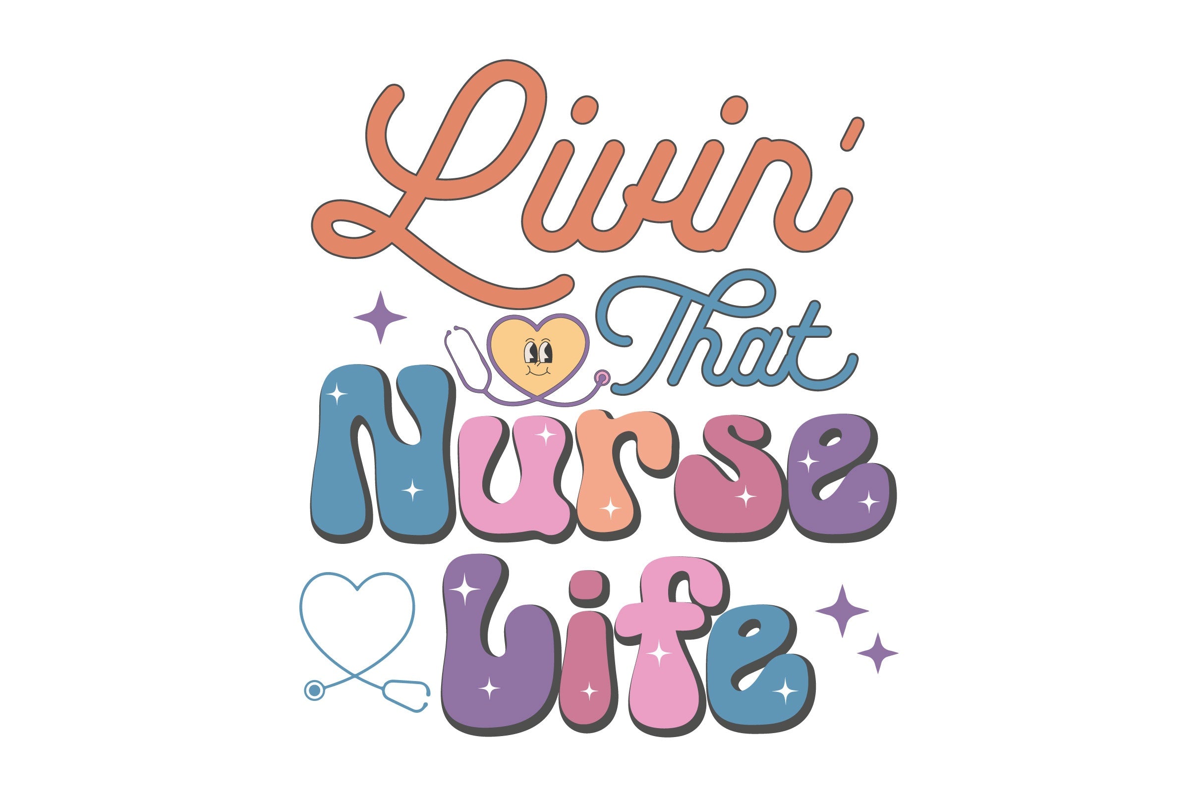 Livin That Nurse Life SVG Bundle