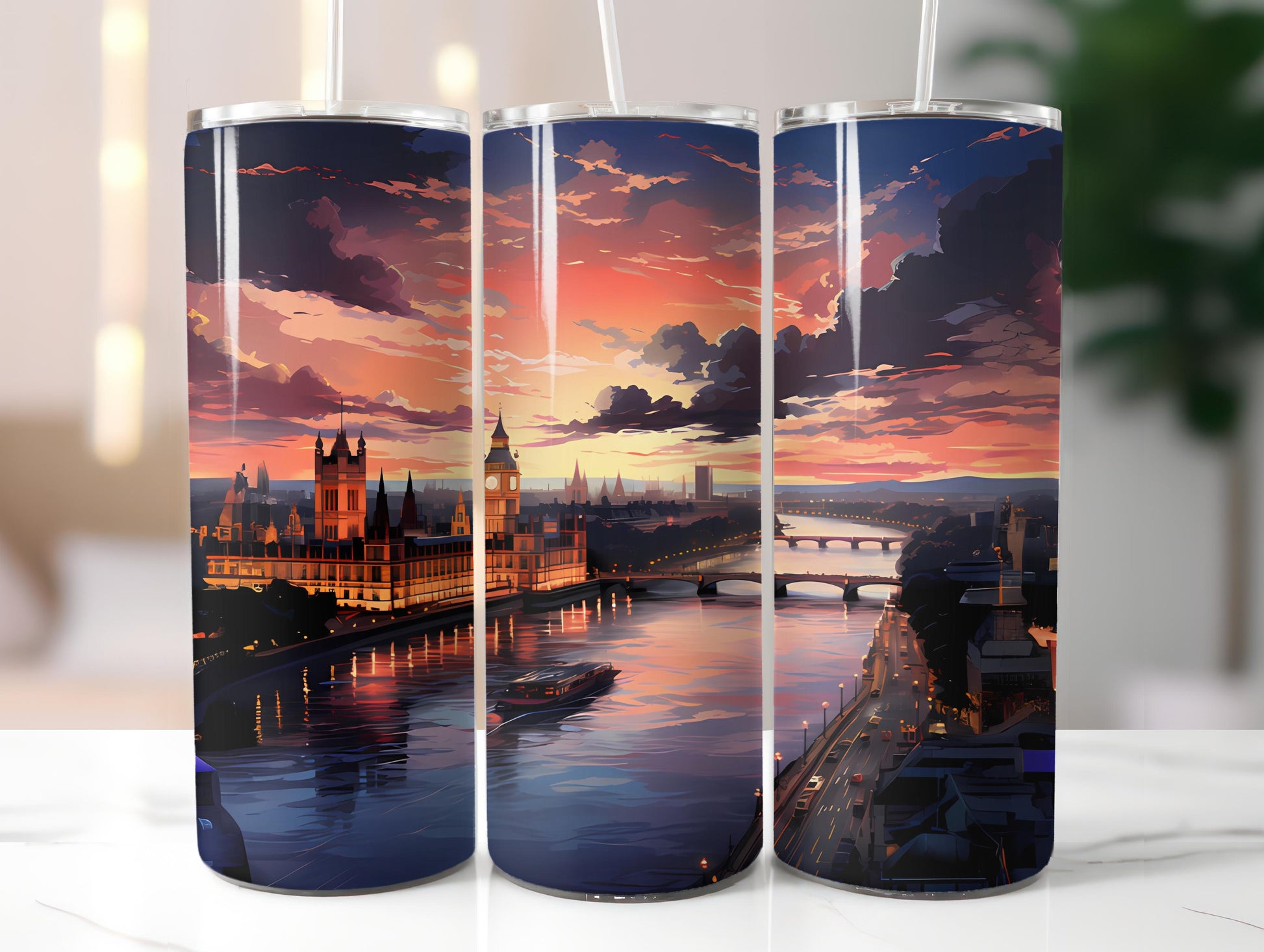 London England 2 Tumbler Wrap - CraftNest