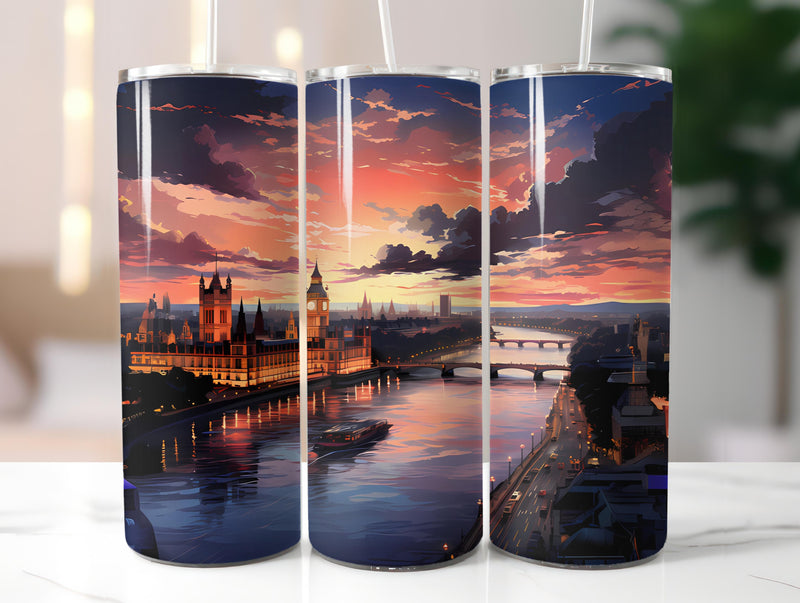London England 2 Tumbler Wrap - CraftNest