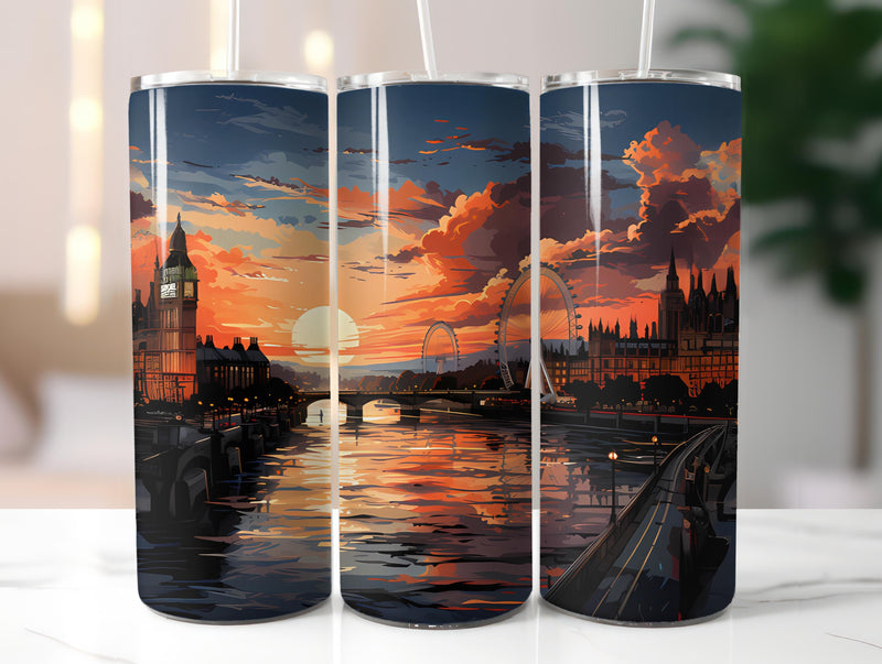 London England 2 Tumbler Wrap - CraftNest
