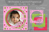 Lotus Flower 3D Frame Clipart Bundle